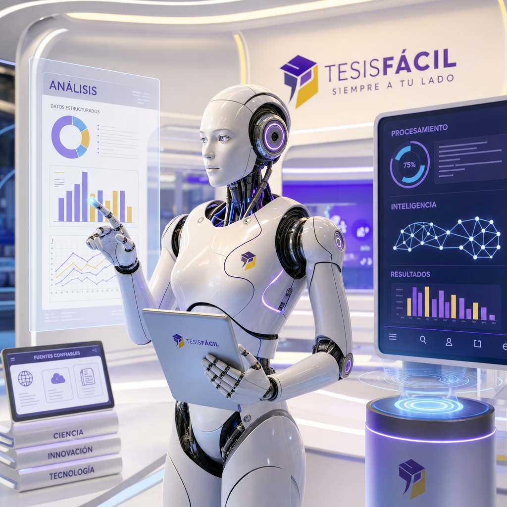 Robot humanoide avanzado interactuando en un entorno tecnológico moderno, representando la explosión de la robótica humanoide en 2026