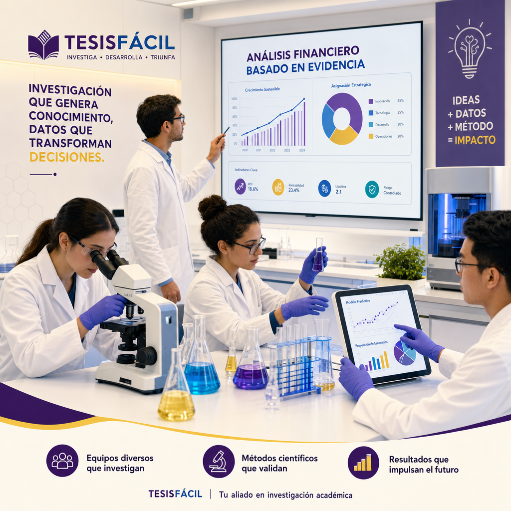Investigadores universitarios colaborando en laboratorio moderno, representando la financiación y avances en investigación universitaria
