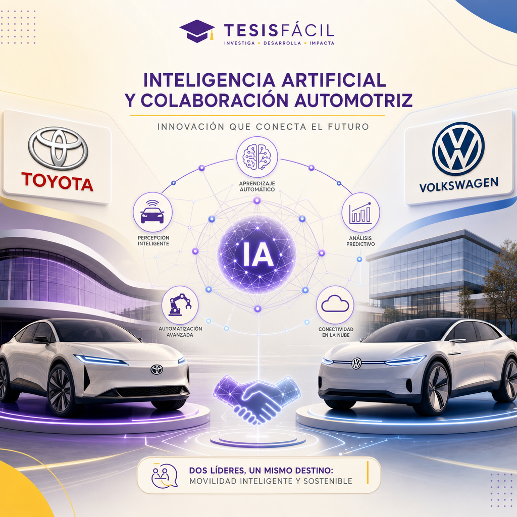 Representación abstracta y moderna de una colaboración estratégica en inteligencia artificial entre Porsche y Tata Motors en la industria automotriz