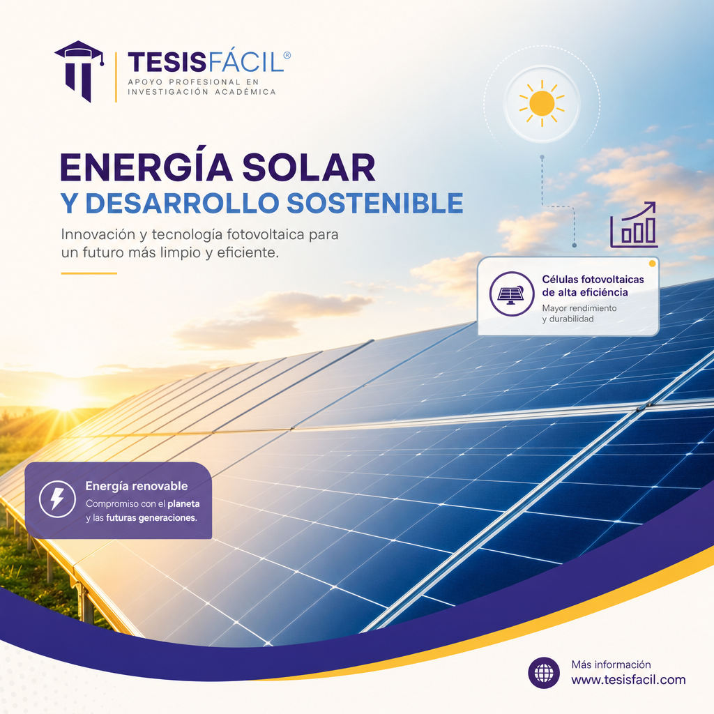 Panel solar moderno iluminado por luz solar directa que muestra las características de las células fotovoltaicas
